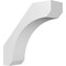 Ekena Millwork 6-in. W x 20-in. D x 20-in. H Legacy Architectural Grade PVC Knee Brace BRCP06X20X20LEC - alternate 1
